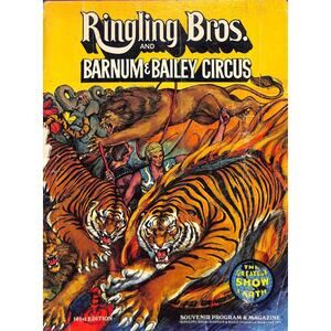 Ringling Bros and Barnum and Bailey Program - 101st Edition - 1971